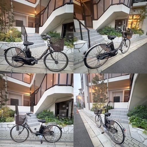 Panasonic パナソニック 電気アシスト自転車 ビビVIVI DX 26インチ 13.2Ahバッテリー搭載④の写真3枚目
