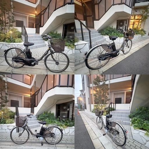 Panasonic パナソニック 電気アシスト自転車 ビビVIVI DX 26インチ 13.2Ahバッテリー搭載④の写真3枚目