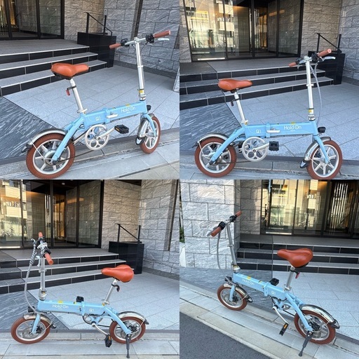 【2023年前後モデル 】 ホールドオン HoldOn 折りたたみ電動アシスト自転車 Q1J 型式認定 新品バッテリーの写真3枚目