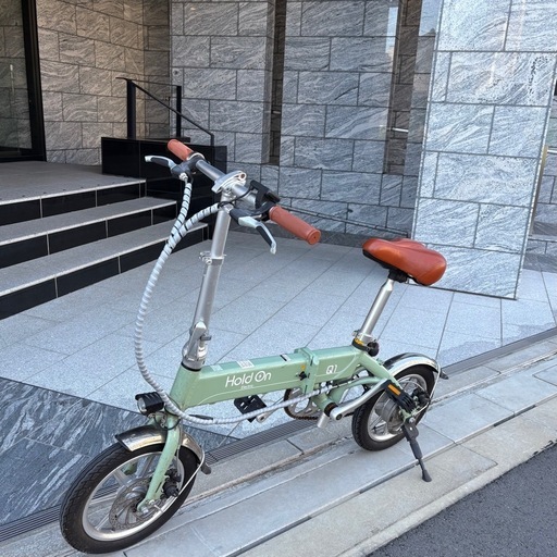【2023年前後モデル】ホールドオン HoldOn 折りたたみミニ電動アシスト自転車 Q1J