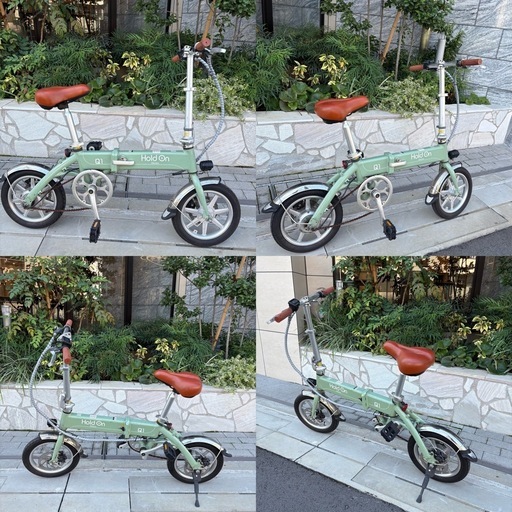 【2023年前後モデル】ホールドオン HoldOn 折りたたみミニ電動アシスト自転車 Q1Jの写真4枚目