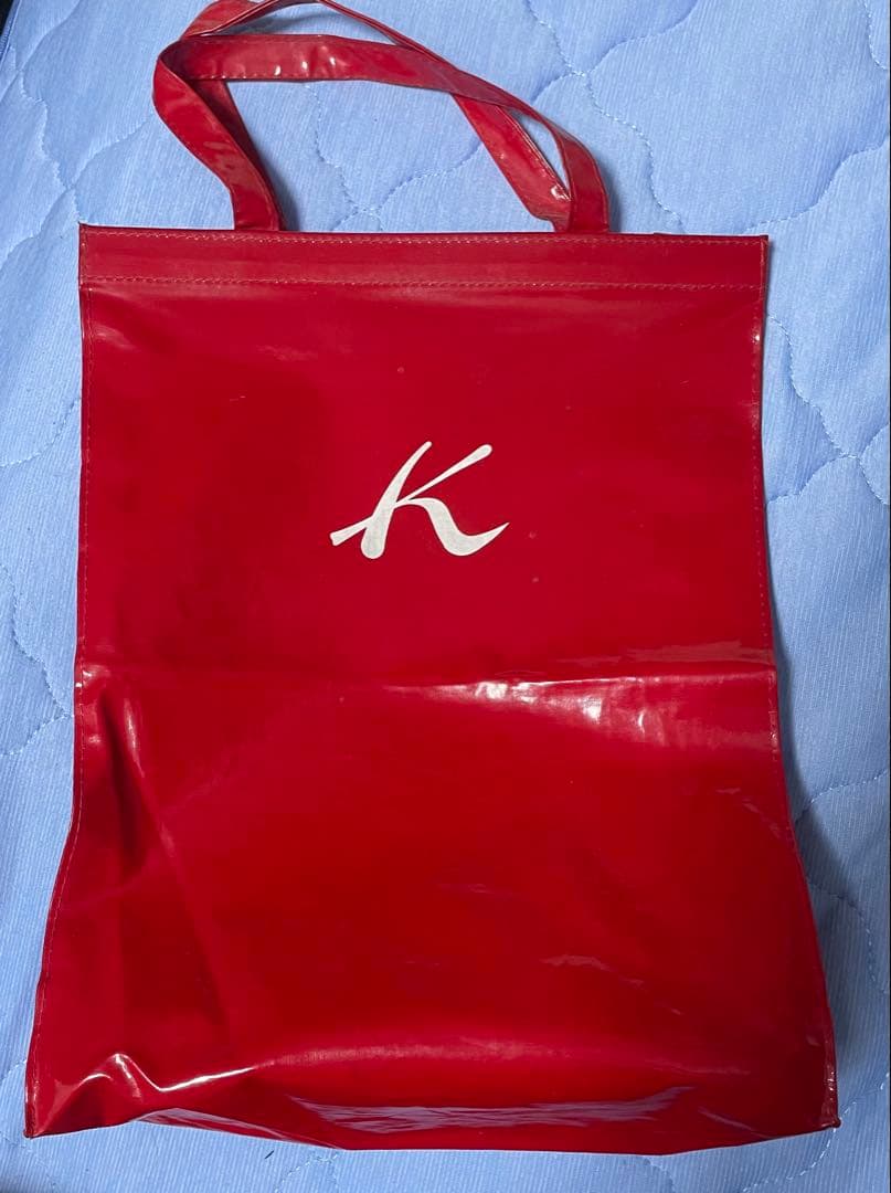 【値引き】Kitamura トートバッグ レッド キタムラ