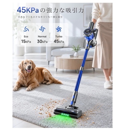新品未開封 Hearten コードレス掃除機 P12 自立式 1.6L大容量の写真4枚目