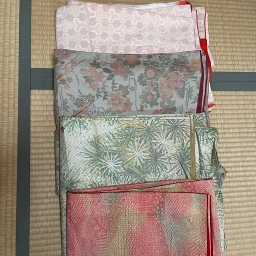着物 4枚セット リメイク用