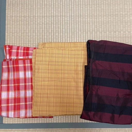 着物 3枚セット リメイク用