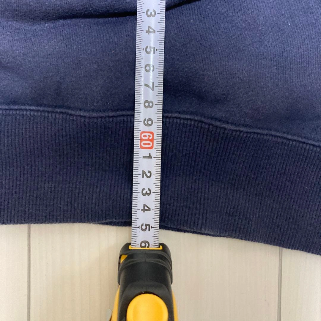 ビンデージ キャップテンサンタ トレーナー XL 紺色の写真8枚目