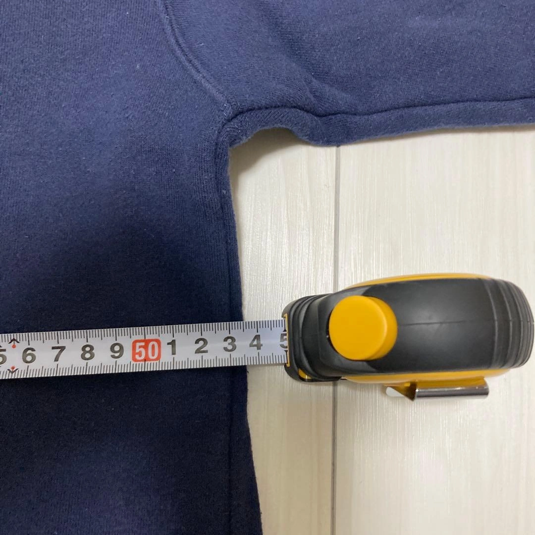 ビンデージ キャップテンサンタ トレーナー XL 紺色の写真10枚目