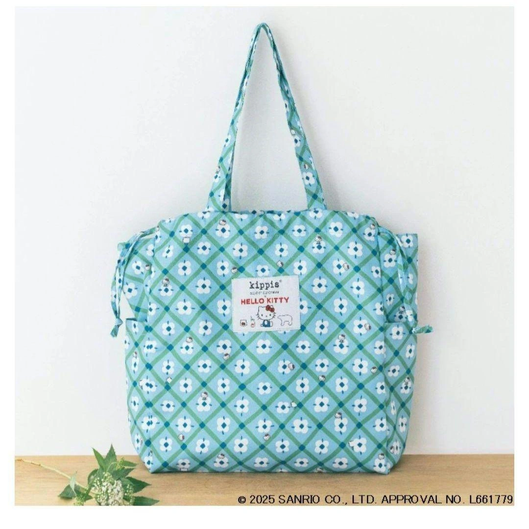 限定 HELLO KITTY×kippis 巾着トートバッグ Lotta