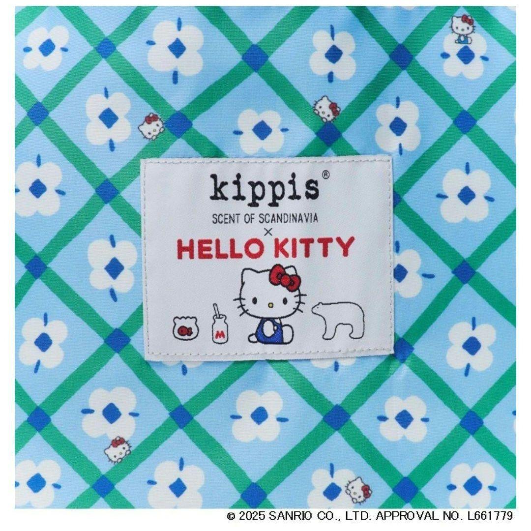 限定 HELLO KITTY×kippis 巾着トートバッグ Lottaの写真2枚目