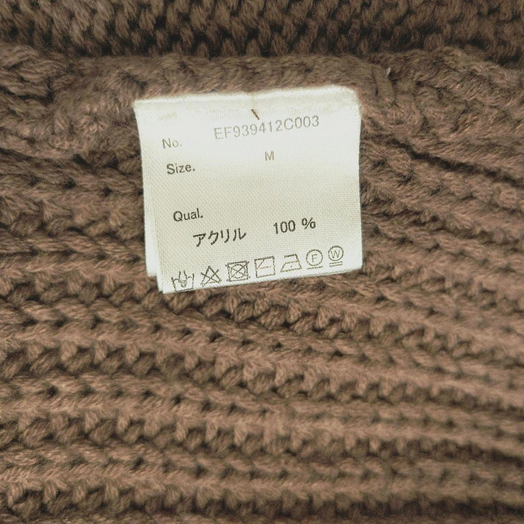 Emsexcite ブラウン ニットカーディガンの写真8枚目