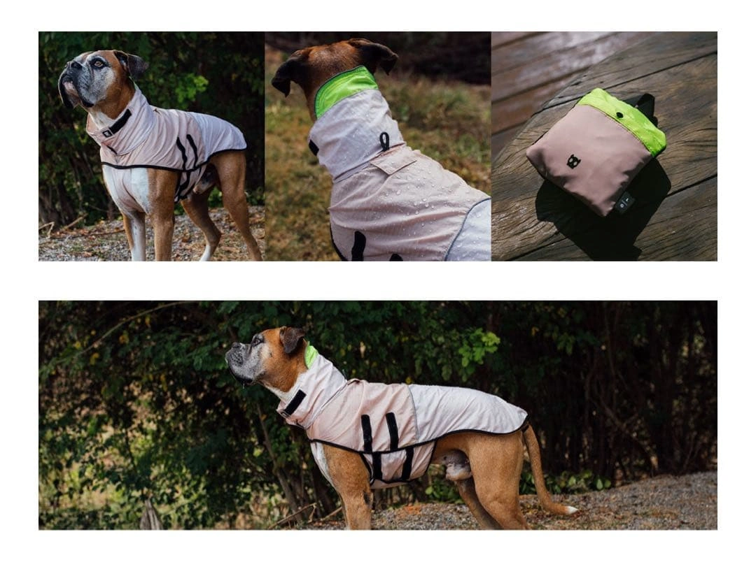 zee.dog OATMEAL RAINCOAT S オットミールレインコートSの写真8枚目