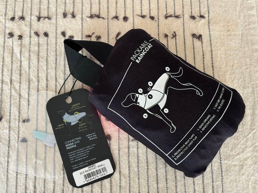 zee.dog 90‘s RAINCOAT S ナインチース レインコート Sの写真3枚目