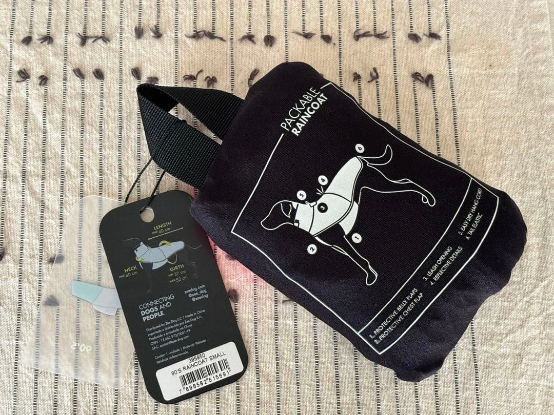 zee.dog 90‘s RAINCOAT S ナインチース レインコート Sの写真3枚目