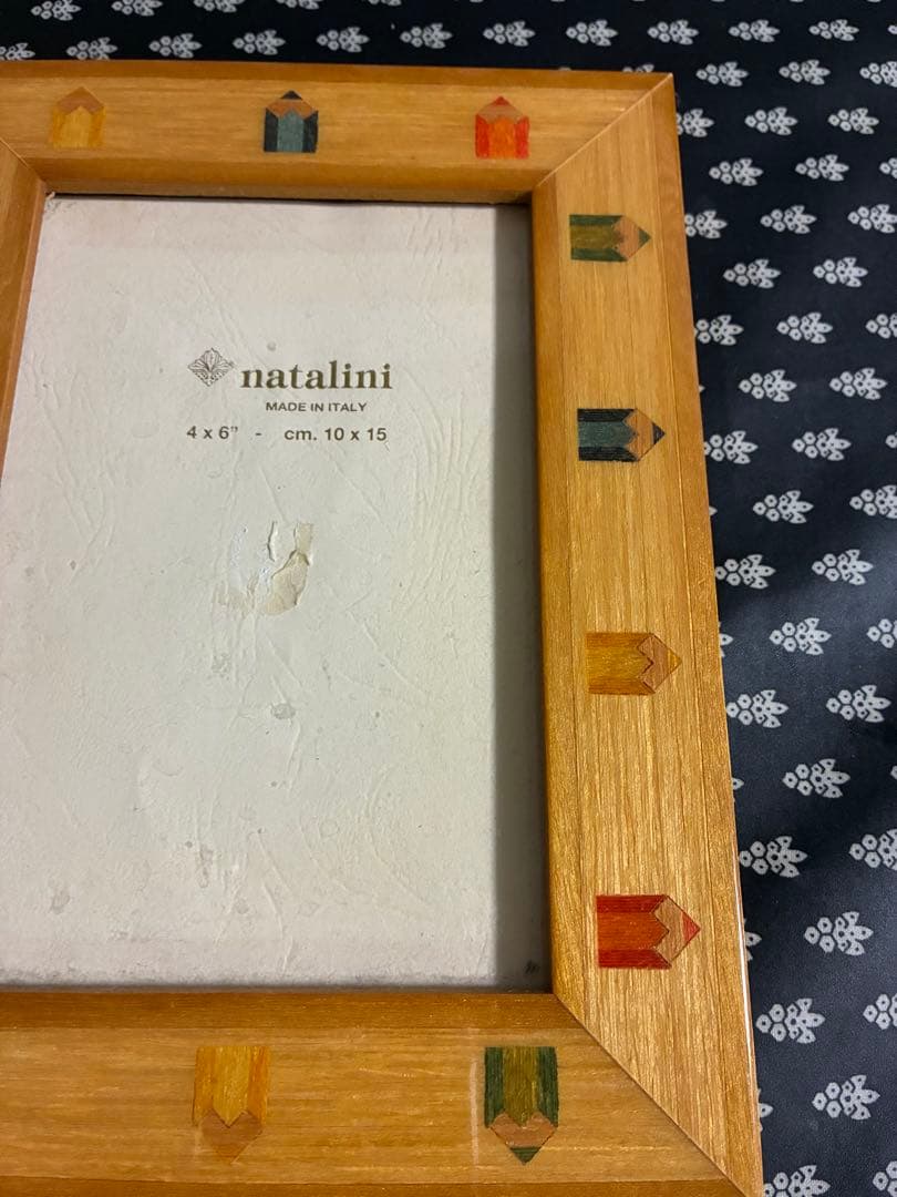 natalini フォトフレーム イタリア製 鉛筆デザインの写真3枚目