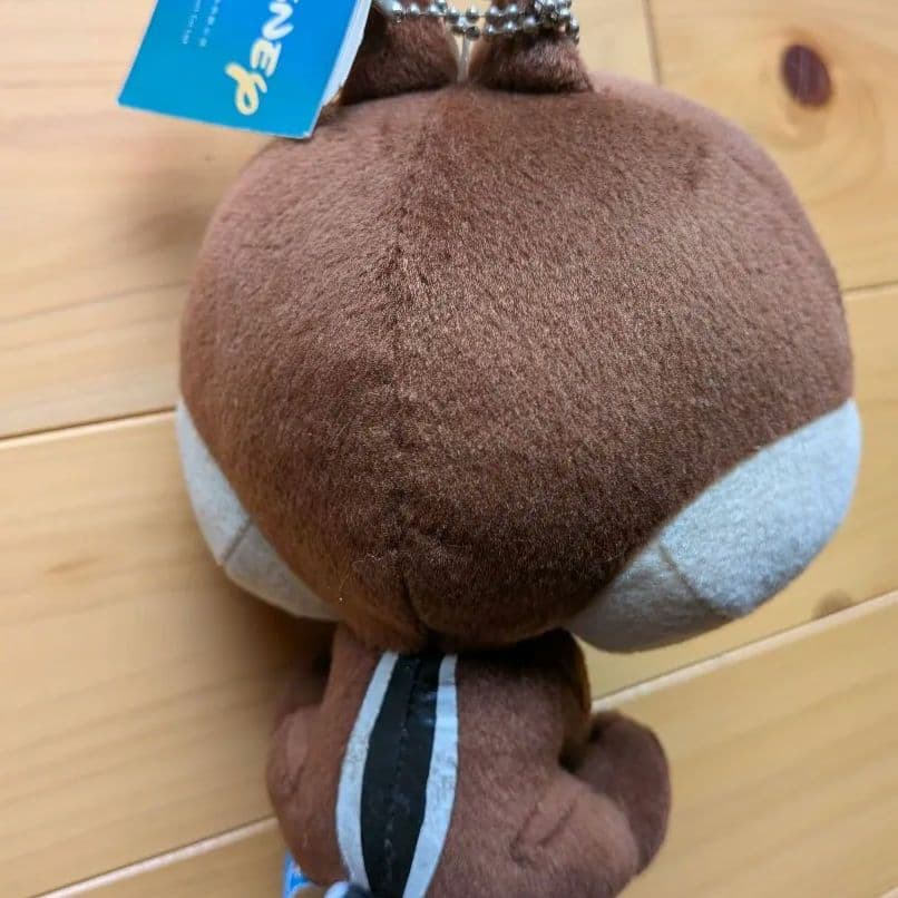 【公式ライセンス・レア】ディズニー チップ ぬいぐるみマスコット キーホルダーの写真2枚目