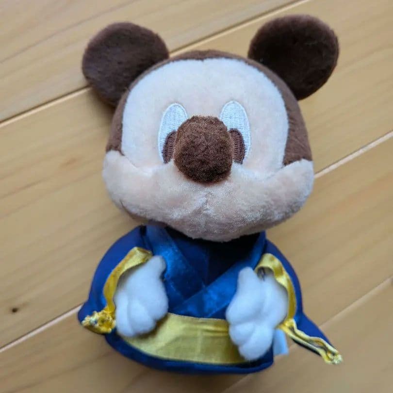 Disney Baby ぬいぐるみ ミッキーマウス 和装