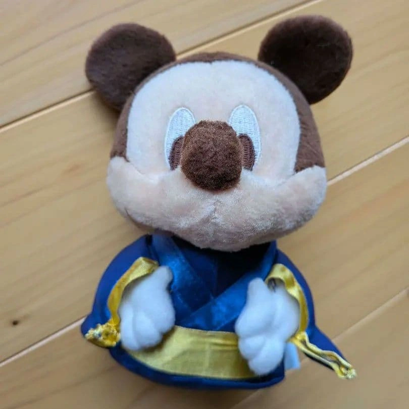 Disney Baby ぬいぐるみ ミッキーマウス 和装