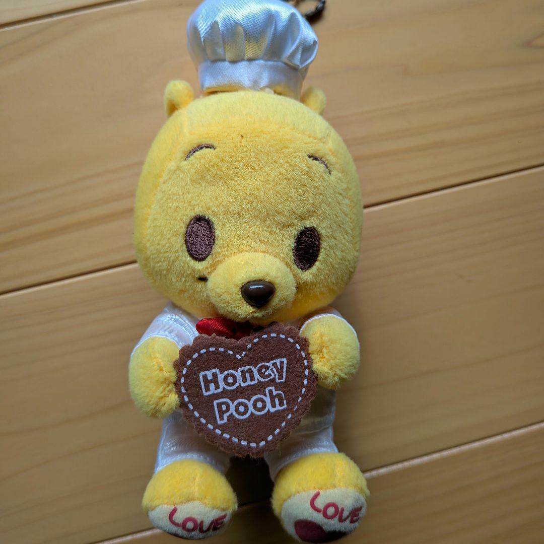 【限定/希少】ディズニーベビー プーさん ぬいぐるみマスコット キーチェーン