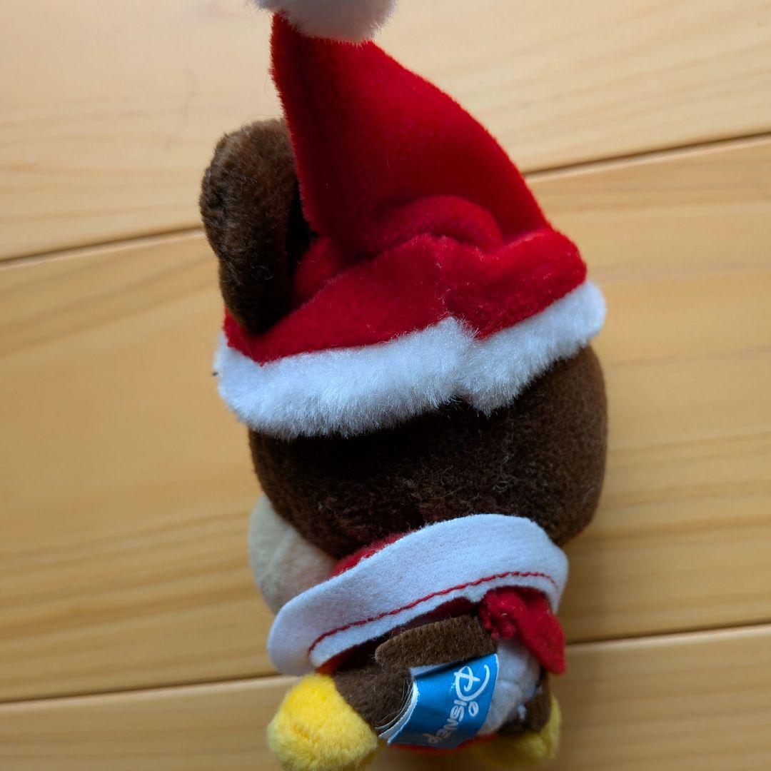 【3体セット】ディズニー クリスマスぬいぐるみ チップ ミニー デールの写真3枚目