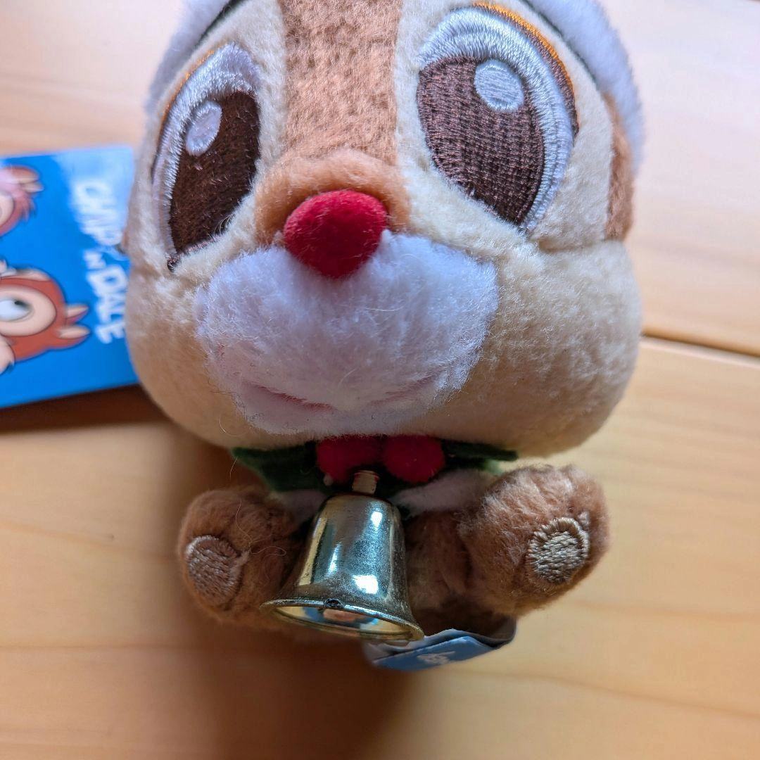 【3体セット】ディズニー クリスマスぬいぐるみ チップ ミニー デールの写真10枚目