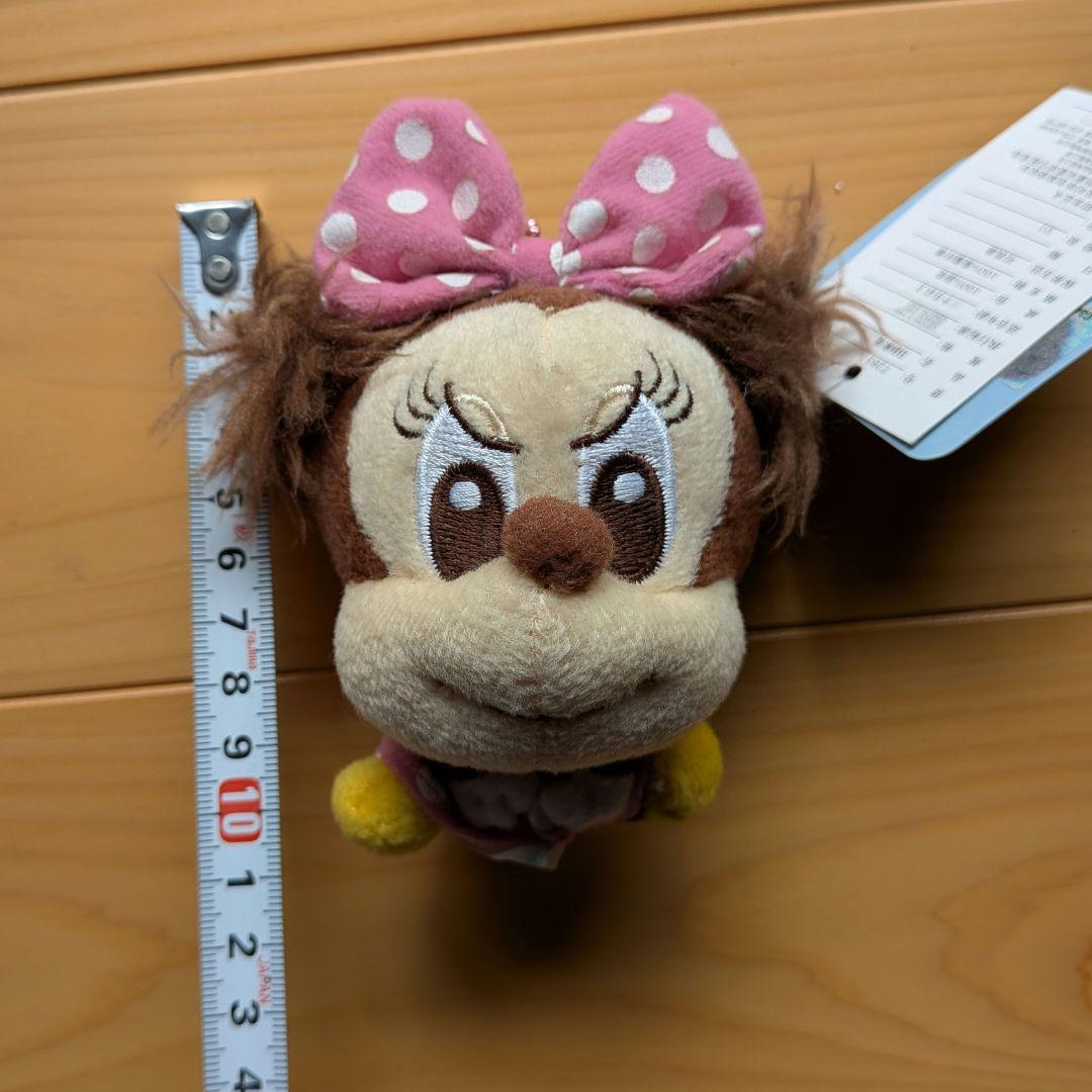 【タグ付き】ディズニーベビー ミニーマウス ぬいぐるみマスコット ドットリボンの写真7枚目