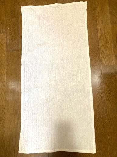 オフホワイト:生成 :マルチクロス:テーブルクロス:ファブリック:テーブルリネン:縦約38×幅約77㎝
