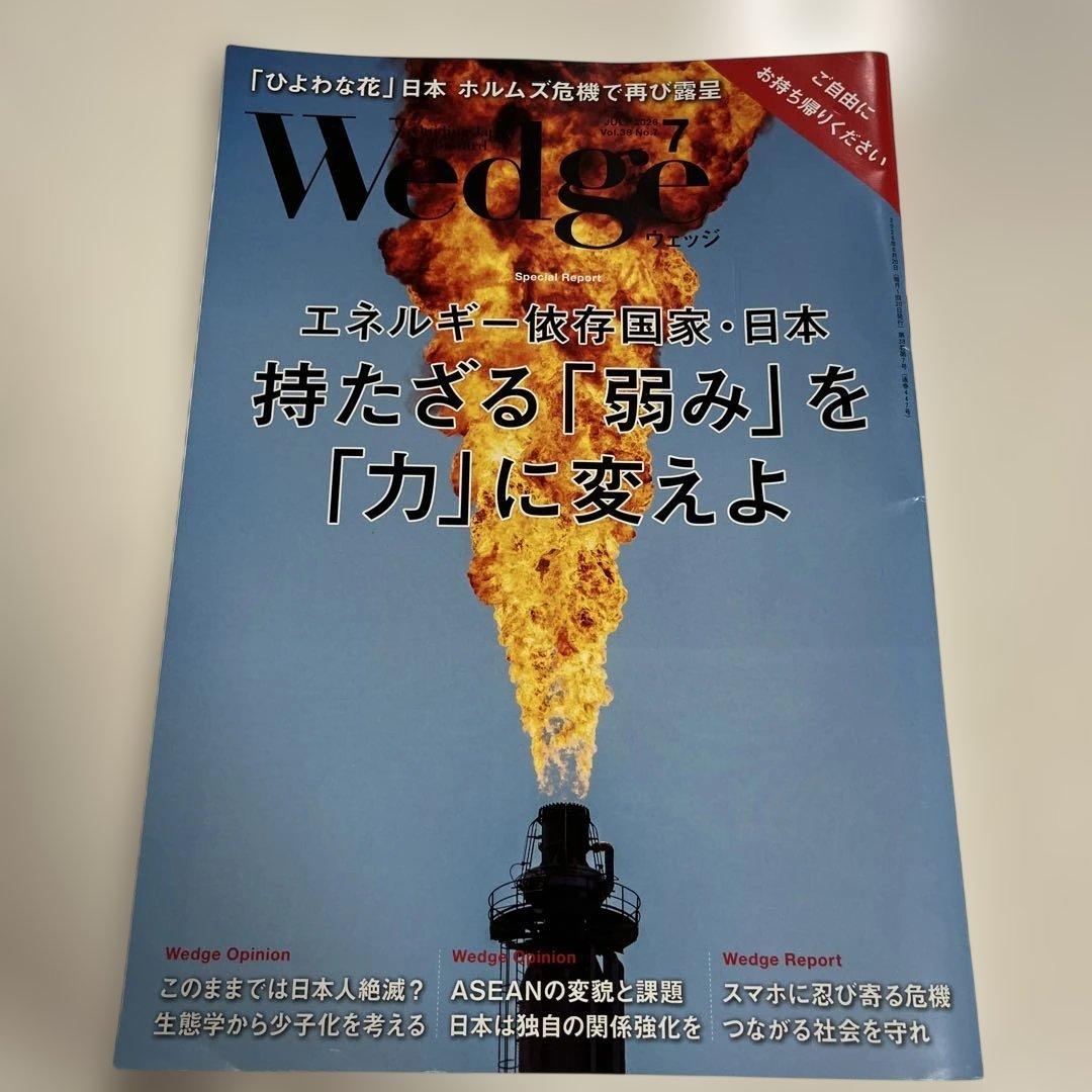Wedge 2026年5月号・7月号 2冊セットの写真2枚目