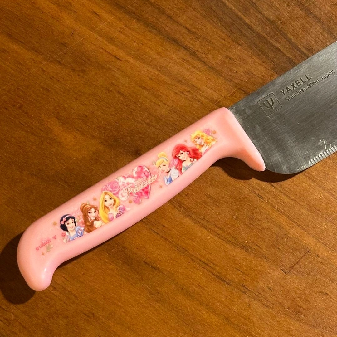 子供用 包丁 プリンセス ディズニー こども包丁の写真2枚目
