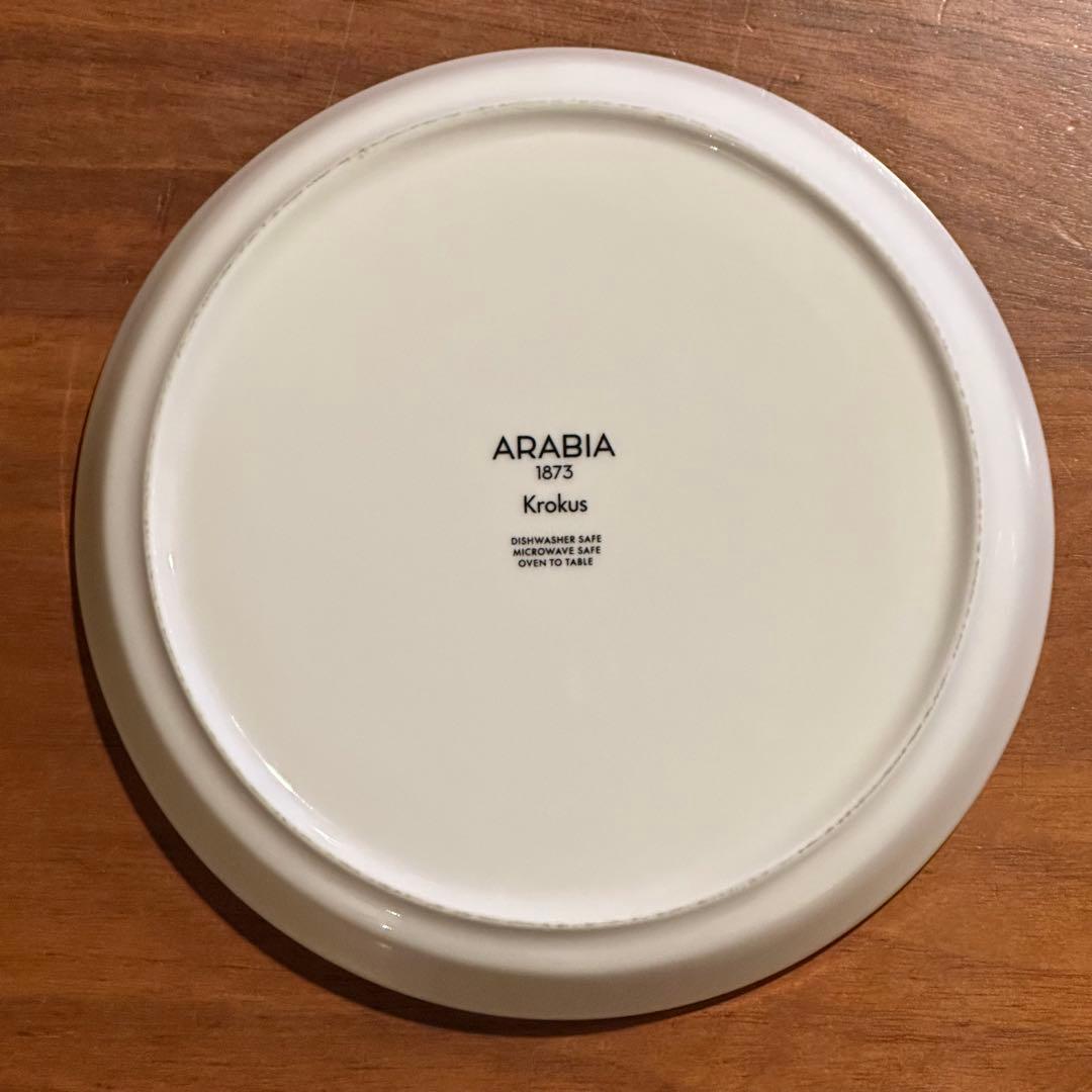 ARABIA アラビア クロッカス プレート 19cmの写真2枚目