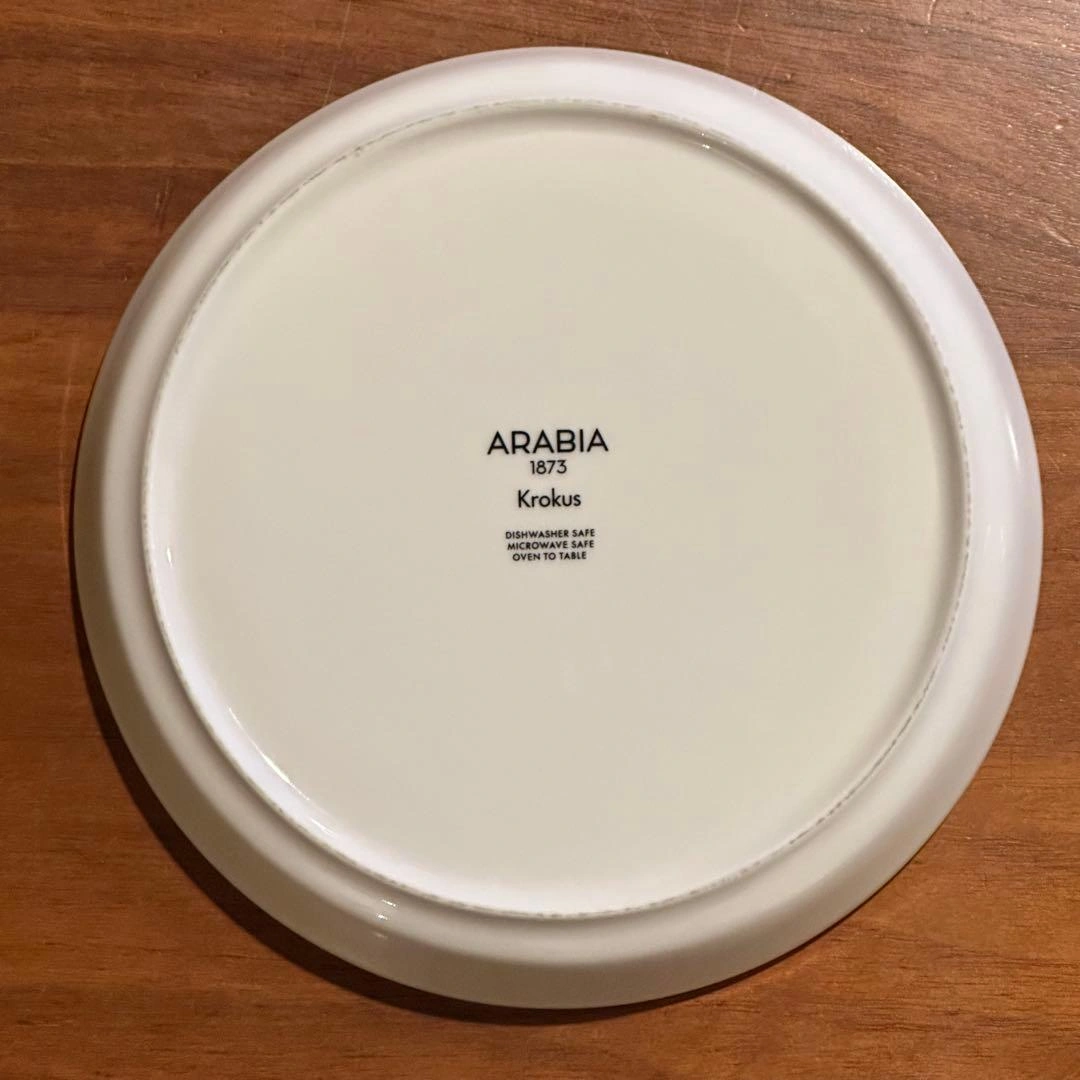 ARABIA アラビア クロッカス プレート 19cmの写真2枚目