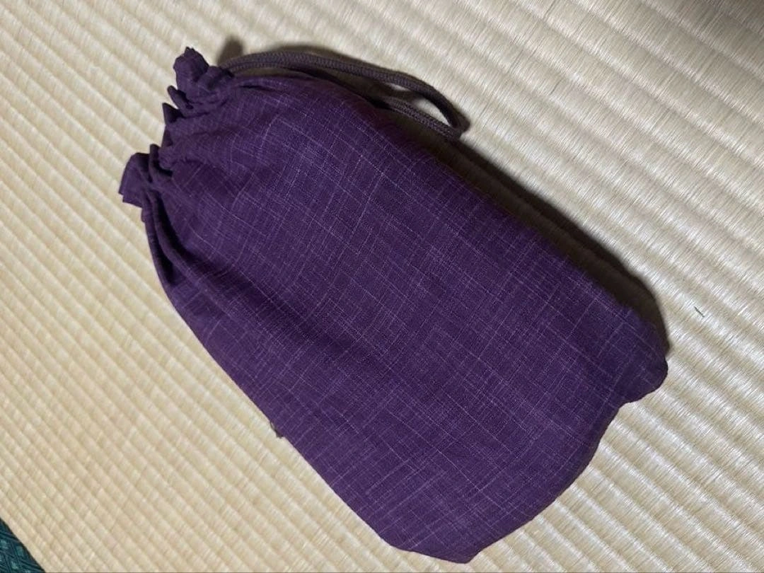 携帯用 正座椅子 折りたたみ式 紫 収納袋付き 正座補助の写真5枚目