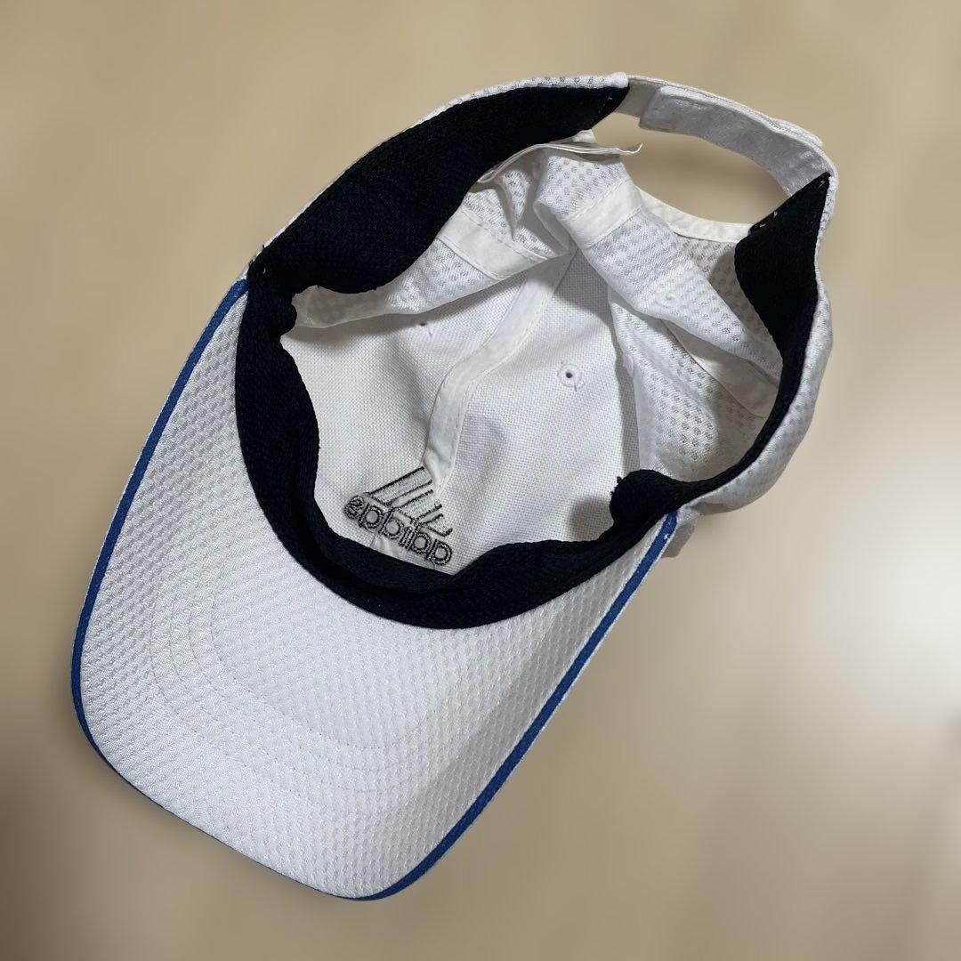 大きいサイズadidas ゴルフ キャップ メッシュ ホワイトの写真2枚目
