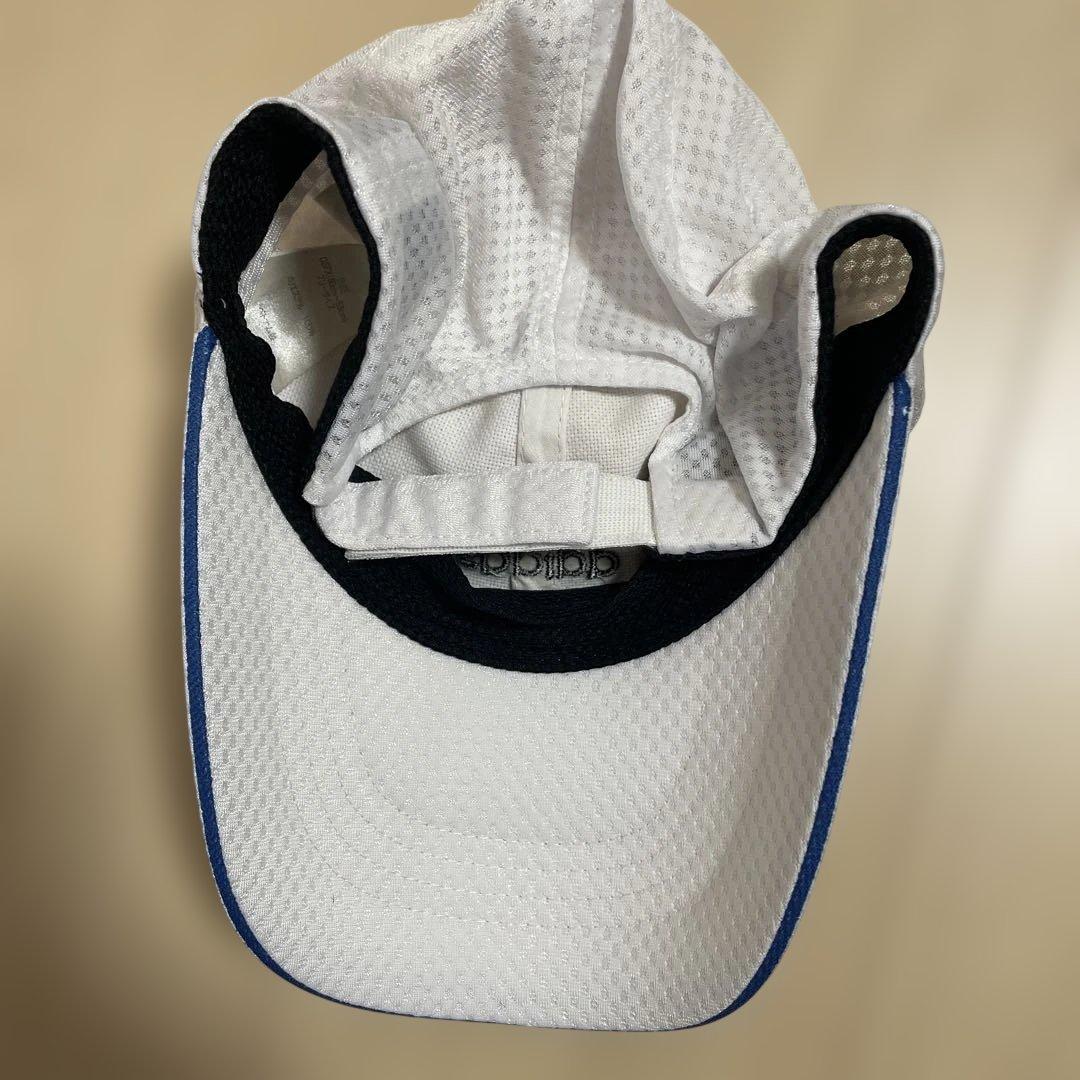 大きいサイズadidas ゴルフ キャップ メッシュ ホワイトの写真4枚目