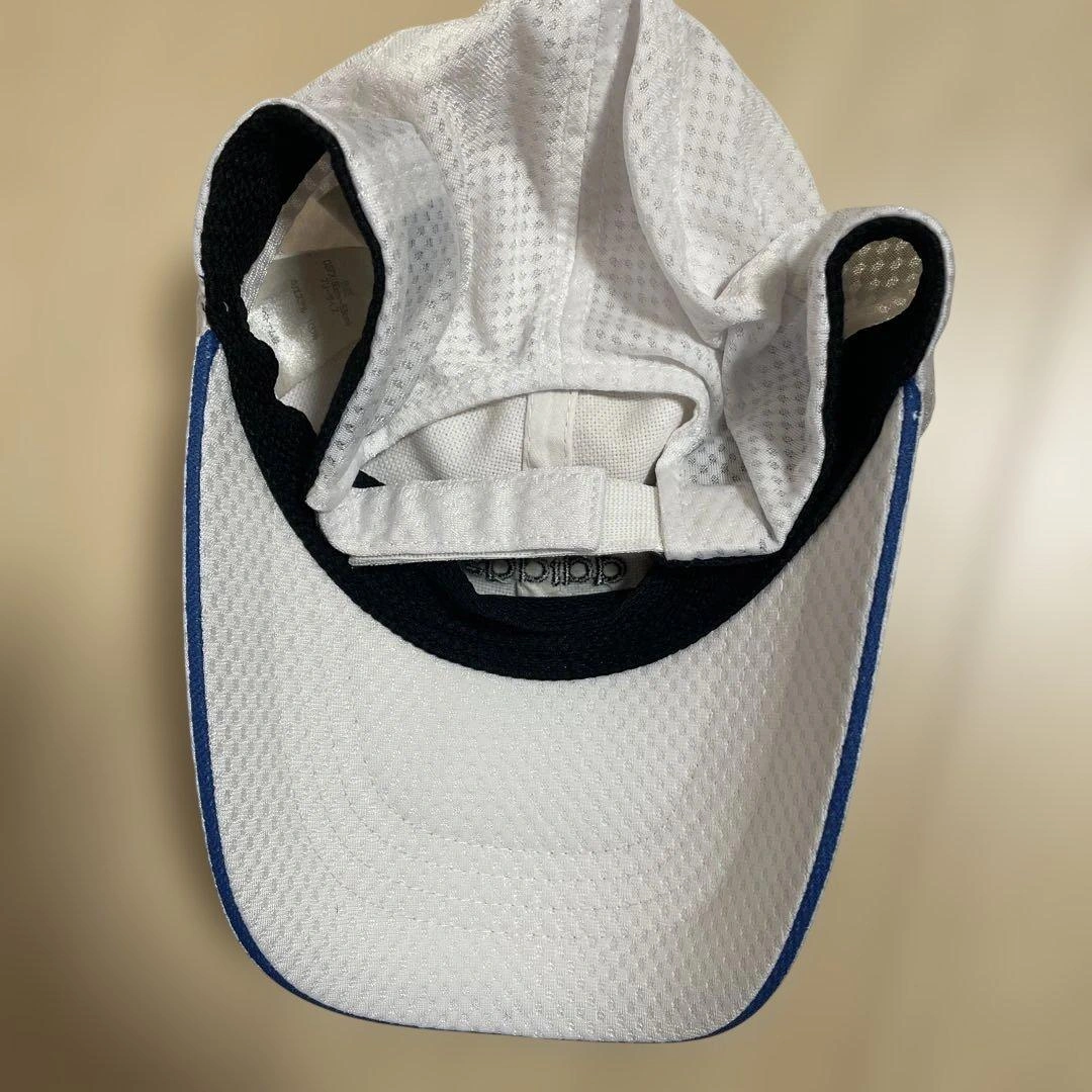 大きいサイズadidas ゴルフ キャップ メッシュ ホワイトの写真4枚目