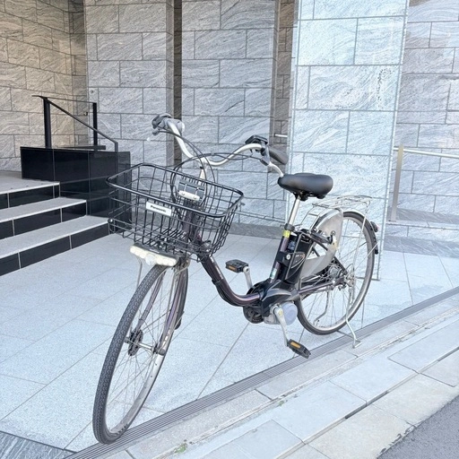 Panasonic パナソニック 電気アシスト自転車 ビビ DX 26インチ 8.9Ahバッテリー搭載の写真2枚目