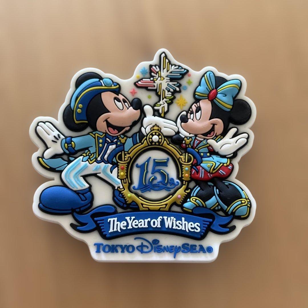 東京ディズニーシー 15周年 マグネット The Year of Wishes
