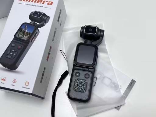 新品未使用 3軸ジンバル搭載 ポケットカメラ アクションカメラ