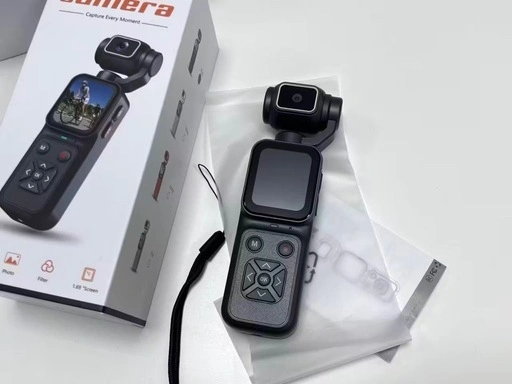 新品未使用 3軸ジンバル搭載 ポケットカメラ アクションカメラ