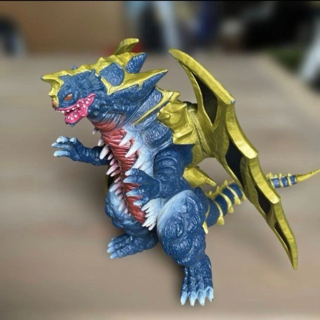 ソフビ人形 ウルトラ怪獣 グドン キングオブモンス 2体セット バンダイの写真3枚目