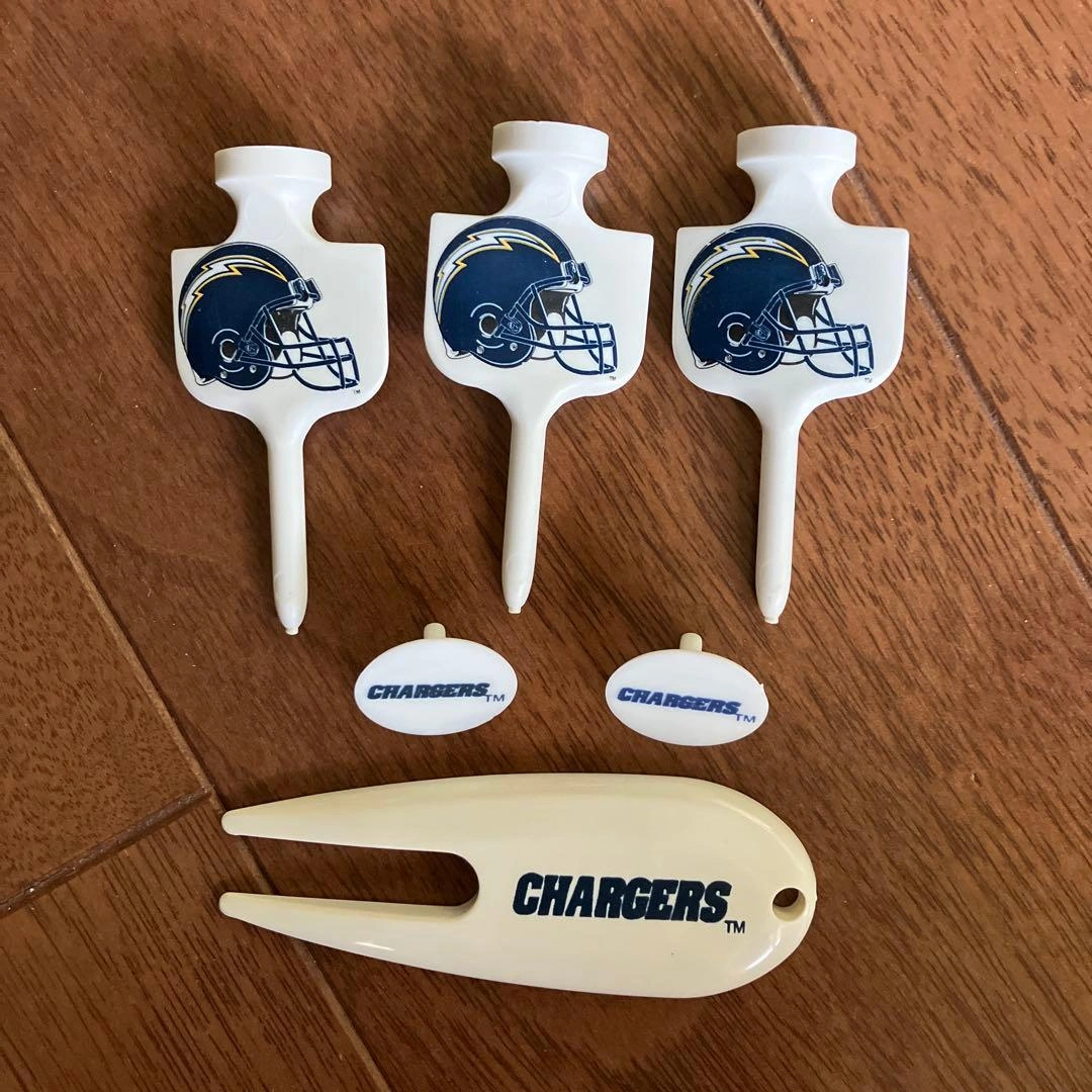 CHARGERS ゴルフティーセット