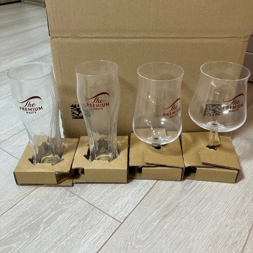 プレミアムモルツのグラス4個セット