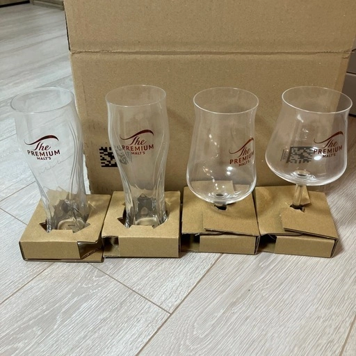 プレミアムモルツのグラス4個セット