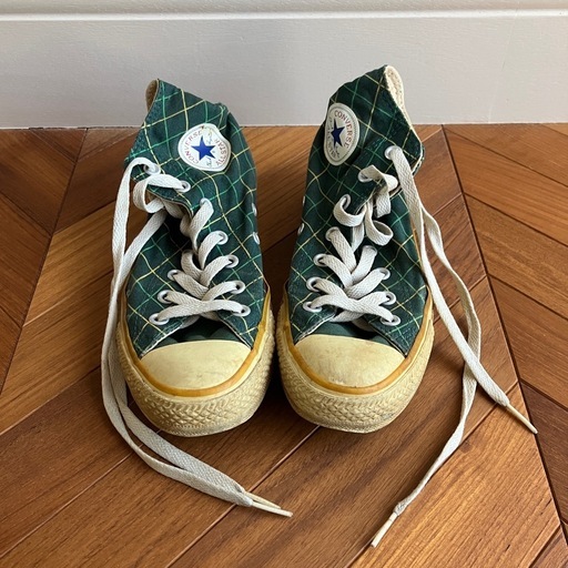 CONVERSE ALL STAR チェック柄 ハイカット スニーカー