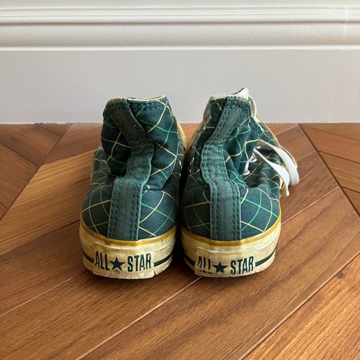 CONVERSE ALL STAR チェック柄 ハイカット スニーカーの写真2枚目