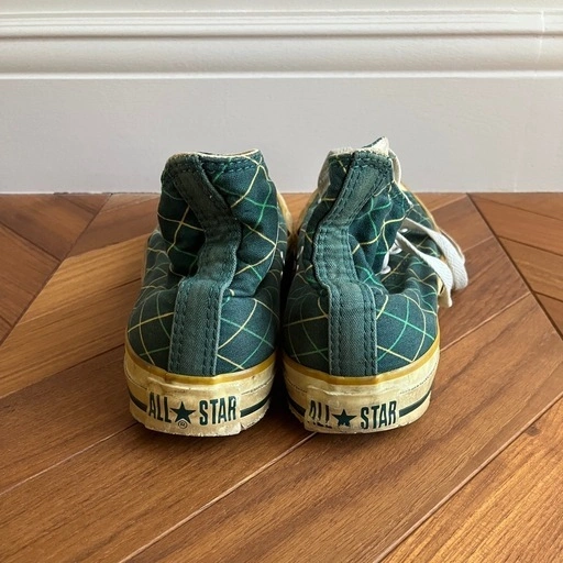 CONVERSE ALL STAR チェック柄 ハイカット スニーカーの写真2枚目