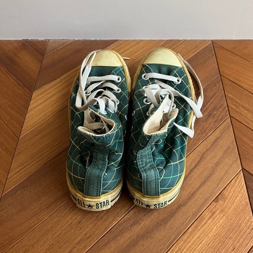 CONVERSE ALL STAR チェック柄 ハイカット スニーカーの写真3枚目