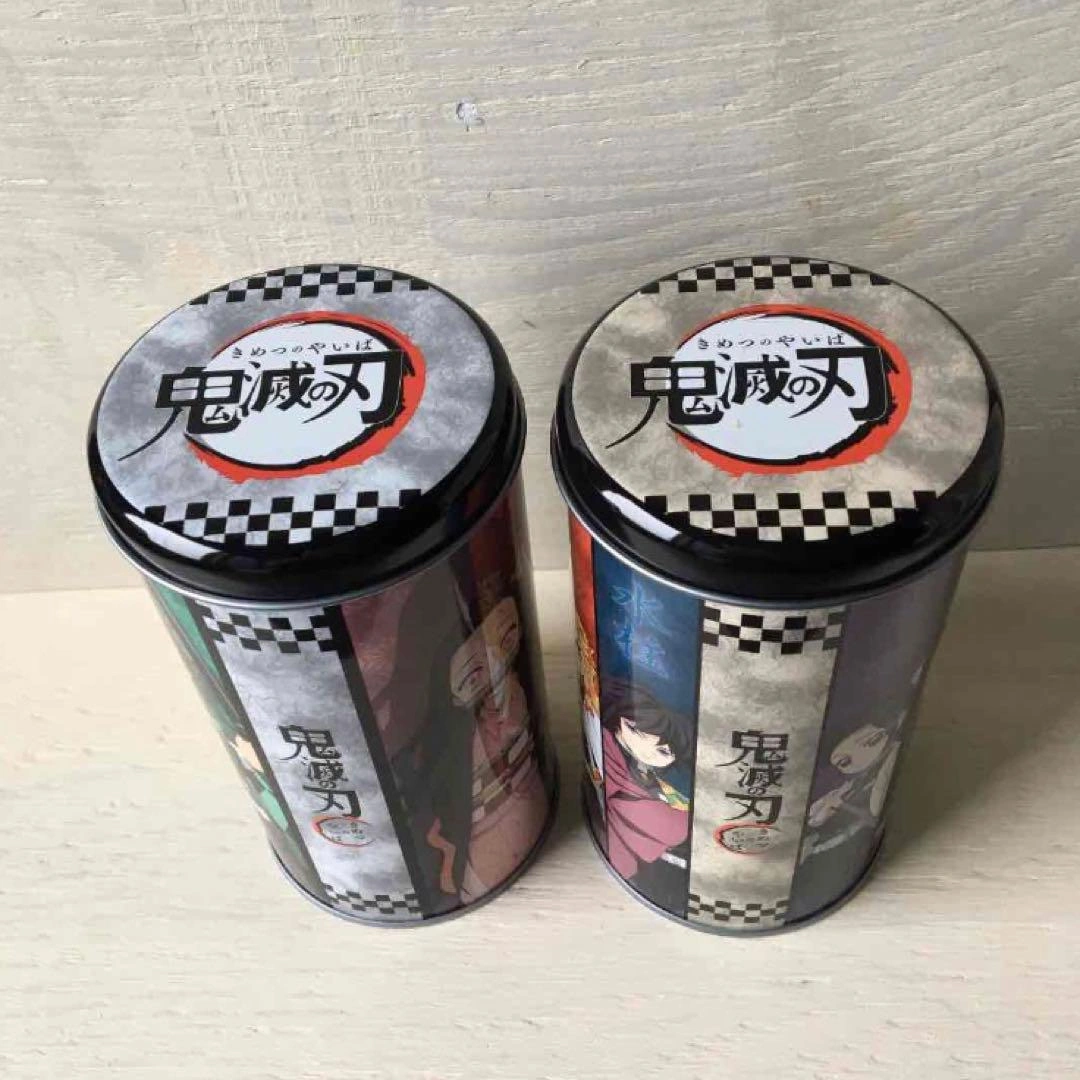 鬼滅の刃 空き缶 2種類セットの写真2枚目