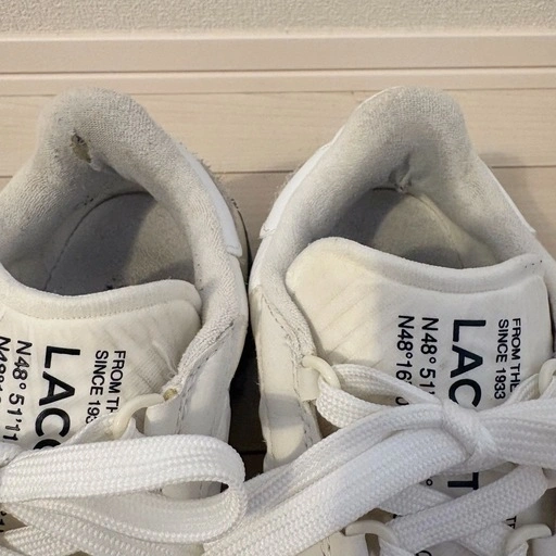 LACOSTEレディーススニーカー24.5センチ ERITEACTIVE2231SFAの写真5枚目