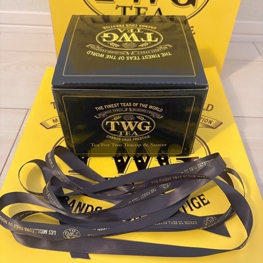 シンガポール限定 TWG TEA ティーカップ＆ソーサーの写真4枚目