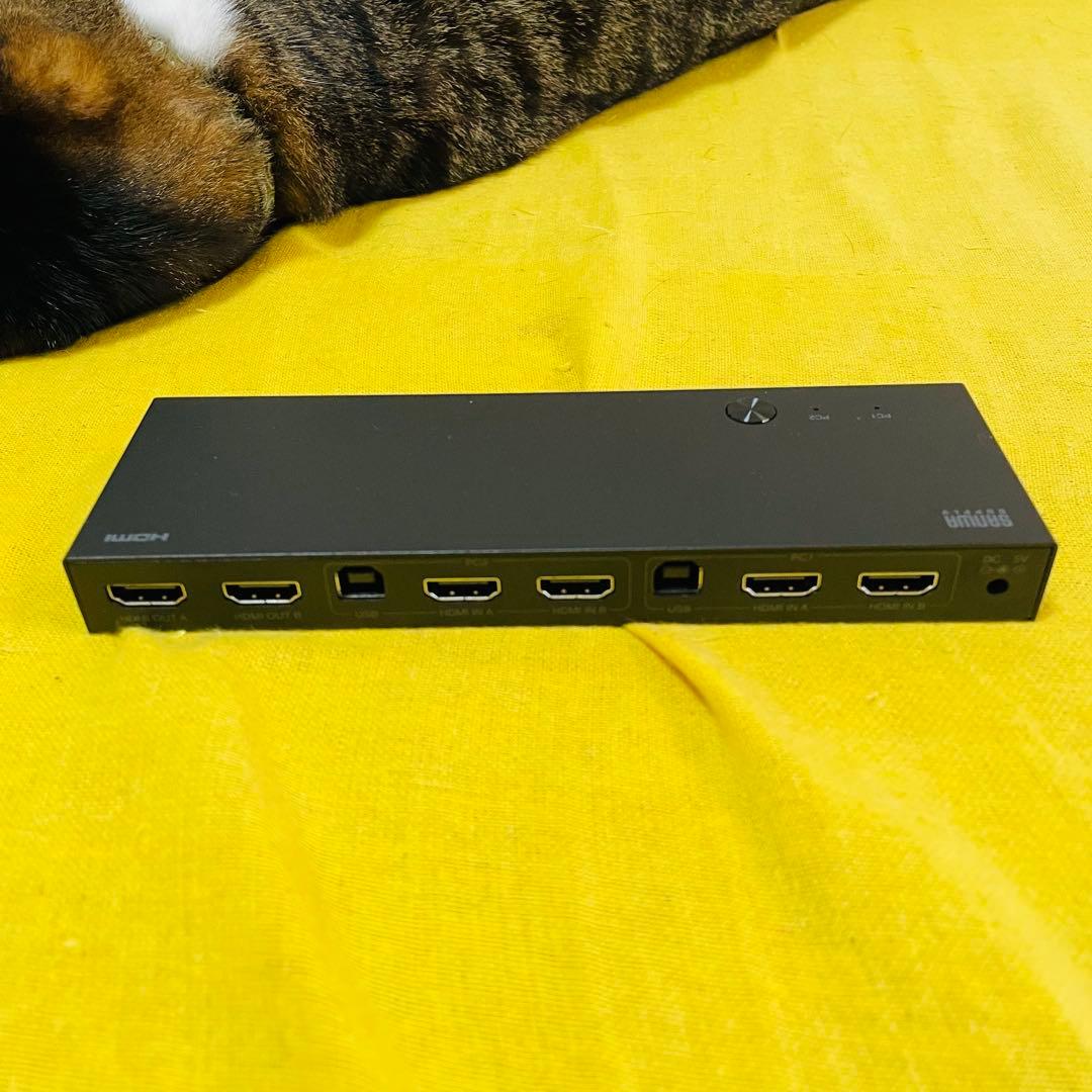 【ほぼ未使用】サンワサプライ SW-KVM22HUUS KVM切替器の写真9枚目